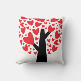 Heart Tree Valentijnsdag Pillow Kussen