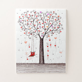 HEART TREE WITH SWING LEGPUZZEL