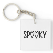 Heart Typography spooky