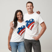 Heart USA Flag Tshirts en Gifts (Unisex)