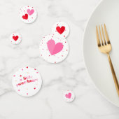 Heart Valentijn Theme Baby Girl Shower Rood Roze Confetti (Groep)