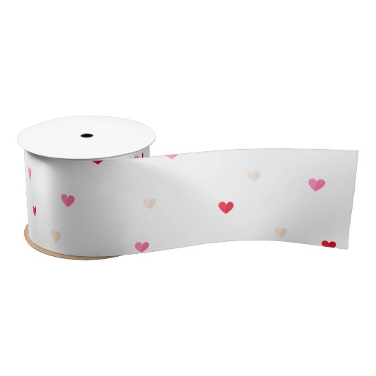 Heart Valentijn Theme Baby Girl Shower Rood Roze Satijnen Lint (Spoel)