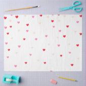 Heart Valentijn Theme Baby Girl Shower Rood Roze Tissuepapier (Craft)