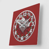 Heart  vierkante klok (Hoek)