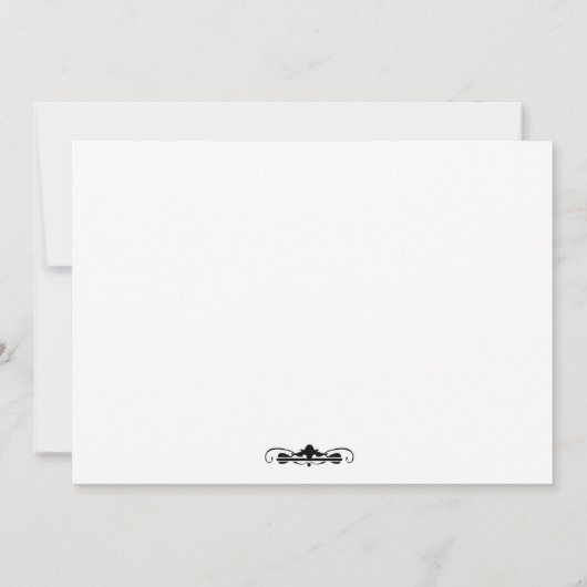 Heart & Vines Save The Date Kaart (Achterkant)