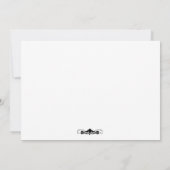 Heart & Vines Save The Date Kaart (Achterkant)