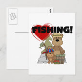 HEART Vist overhemden en cadeaus Briefkaart (Voorkant / Achterkant)