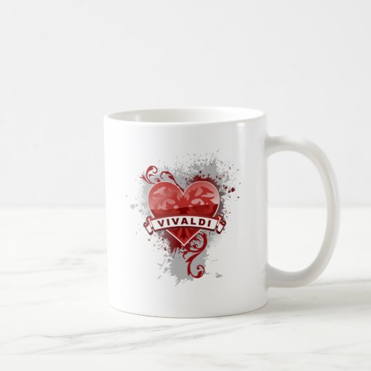Heart Vivaldi Koffiemok (Rechts)