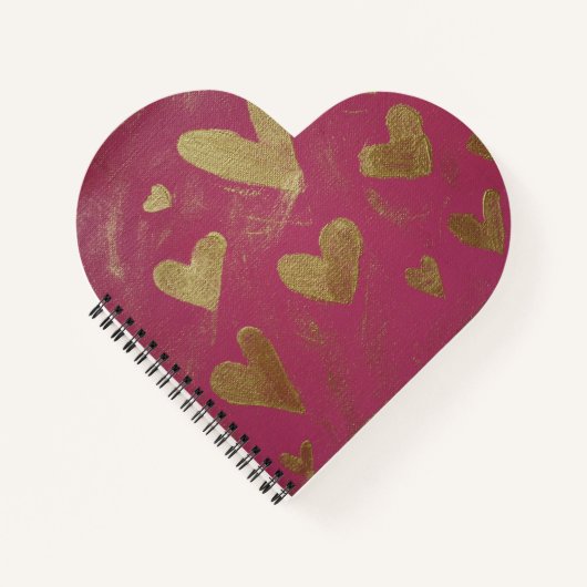 Heart-vormige laptop notitieboek (Voorkant)