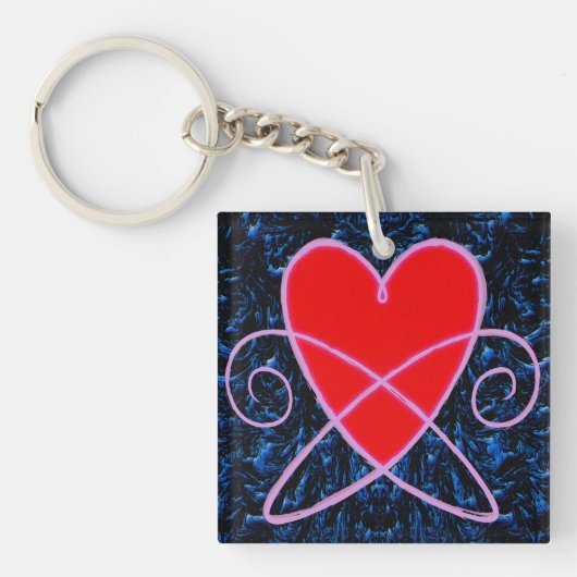 Heart Vortex Sleutelhanger (voorkant)