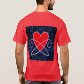 Heart Vortex T-shirt (Achterkant)