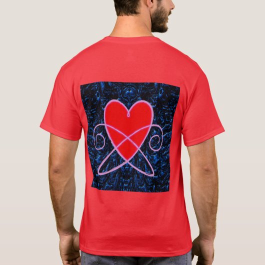 Heart Vortex T-shirt (Achterkant)