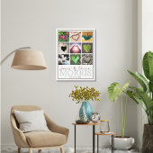 Heart Warming Monogram Foto Canvas Afdruk