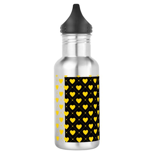 Heart Water Bottle Waterfles (Links)