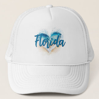 Heart Wave Florida Beach aan Favorieten toegevoegd Trucker Pet