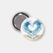 Heart Wave Stickers | Ocean Love Sticker Sheet Magneet (Voorkant / Achterkant)