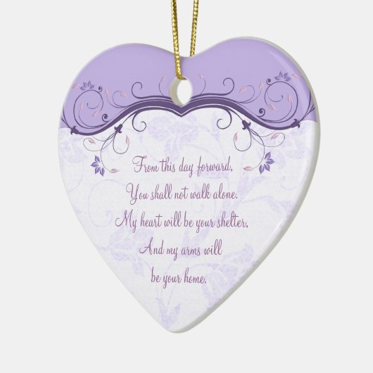 Heart Wedding Love Favoriete Ornament (Links)