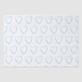  Heart Wedding Pattern Tissuepapier (Voorkant)