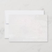 Heart Wedding RSVP-Kaart RSVP Kaartje (Achterkant)