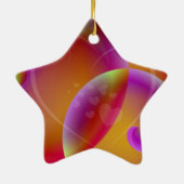 Heart Whimsy Star Ornament (Achterkant)