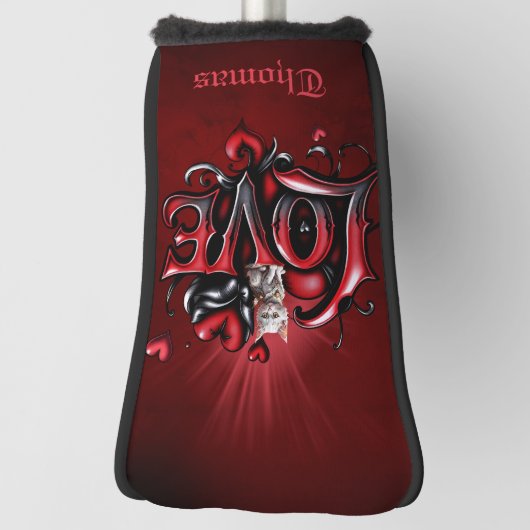 Heart Whispers: De magie van de liefde Golfheadcover (Draai 90)