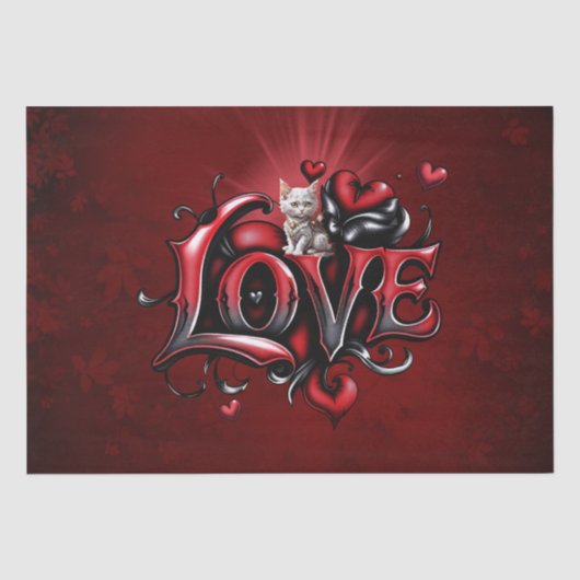 Heart Whispers: De magie van de liefde Tissuepapier (Voorkant)