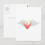 Heart Wing Halo Briefkaart (Voorkant / Achterkant)