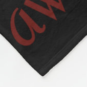 Heart/Wings...APS-griepbundel Fleece Deken (Hoek)