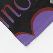 Heart/Wings... Arachnoiditis Fleece Deken (Hoek)