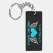Heart/Wings... Dysautonomia Sleutelhanger (Voorkant Links)