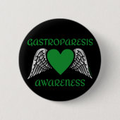 Heart/Wings... Gastro-parese Button (Voorkant)