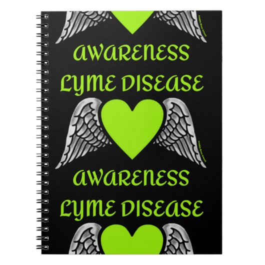 Heart/Wings... Lyme Notitieboek (Voorkant)