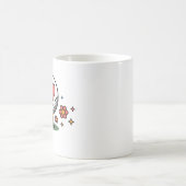 Heart With Floral Elements Mug — Health & Wellness Koffiemok (Center)