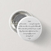Heart Words Explaining and Artist Whimsical Art Ronde Button 3,2 Cm (Voorkant /achterkant)