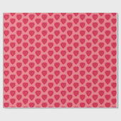 Heart Wrapping Paper Cadeaupapier (Vlak)