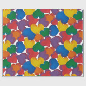 Heart Wrapping Paper Cadeaupapier (Vlak)