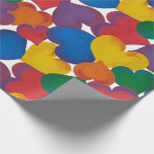 Heart Wrapping Paper Cadeaupapier (Hoek)