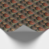 Heart Wrapping Paper Cadeaupapier (Hoek)