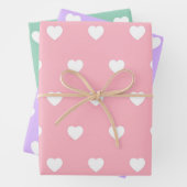 Heart Wrapping Paper - Wrapping Paper - Gift Wrap (In situ)