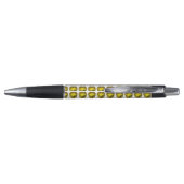 Heart Yellow Gemstone Pen (Achterkant)