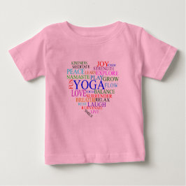 Heart Yoga Shirt - Baby Yoga Clothes