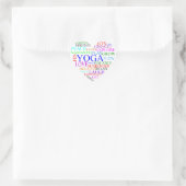 Heart Yoga Sticker (Tas)