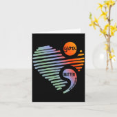 Heart You Don't Let Story End Suicide Prevention  Kaart (Gele Bloem)