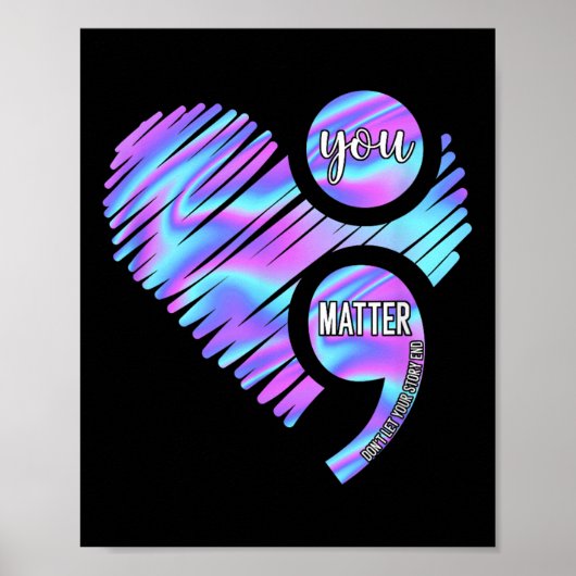 Heart You Don't Let Story maakt einde aan zelfmoor Poster (Voorkant)