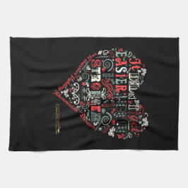 Heart zegt: Sterker. Theedoek