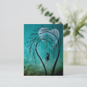 Heartache en Poëzie 13... Briefkaart (Staand voorkant)