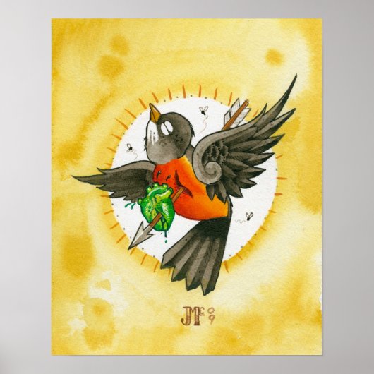 "Heartache" Poster (Voorkant)