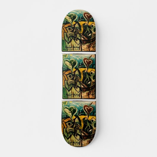 HEARTACHE SKATEBOARD (Voorkant)