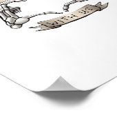 Heartagram - Death Is Classic - Skeleton Hand Hear Poster (Hoek)