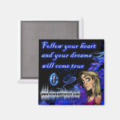 HeartArt4 Magneet (Voorkant / Achterkant)